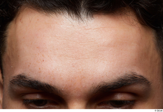 HD Face Skin Husni Rahmani eyebrow face forehead skin pores…